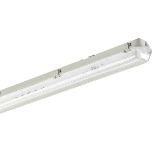 47924 - SYLVANIA - EDELSTAHL-DECKENLEUCHTE FÜR n. 1 LED-RÖHREN | 1x1500mm - Lampen nicht enthalten