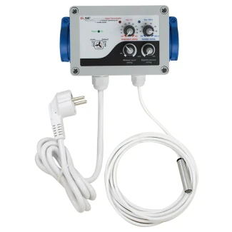 FC12-210EU-AC - GSE - DIGITALER LÜFTERREGLER 2 KANÄLE TEMPERATUR, FEUCHTIGKEIT, MINDESTDREHZAHL UND UNTERDRUCK | 10A