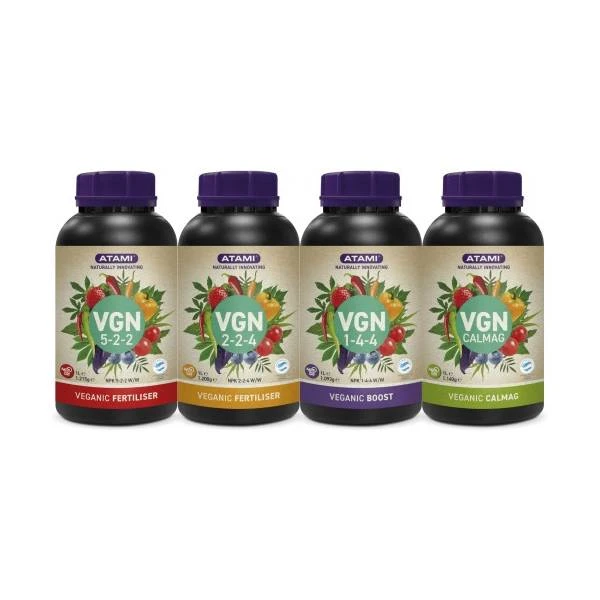 43000102 - ATAMI - KIT VGN VEGANIC FERTILIZER 4-PACK | 4x 250ml
