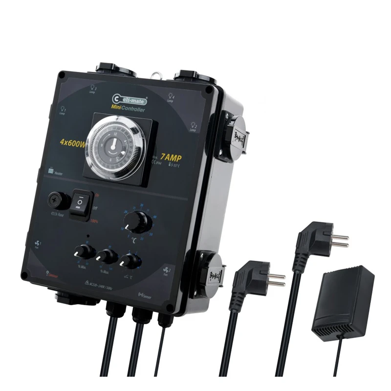 MG7 - CLI-MATE MINI-CONTROLLER 4 LAMPEN 600W LÜFTUNG UND HEIZUNG