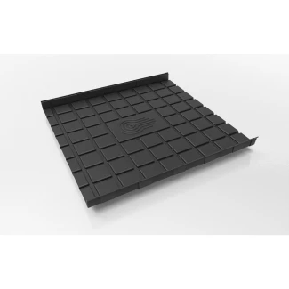 ILMRBSMOD120 - HYDROLABHYDROPONICS - ZENTRALE SCHWARZ ABS MODULARE ABTROPFSCHALE 120X120X10H CM
