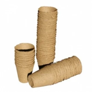 JVT9BOX - JIFFY POT TORF TOPF RUND 8CM - KARTON VON 1680 STÜCK