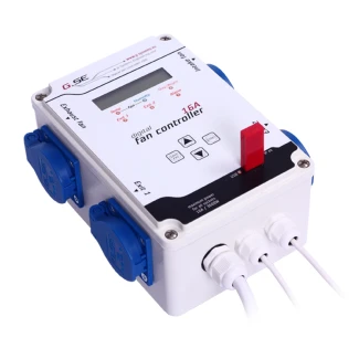 FC20216EUUSB - GSE - FANCONTROLLER 16A 4-FACH TEMPERATUR, FEUCHTIGKEIT UND TIMER MIT USB