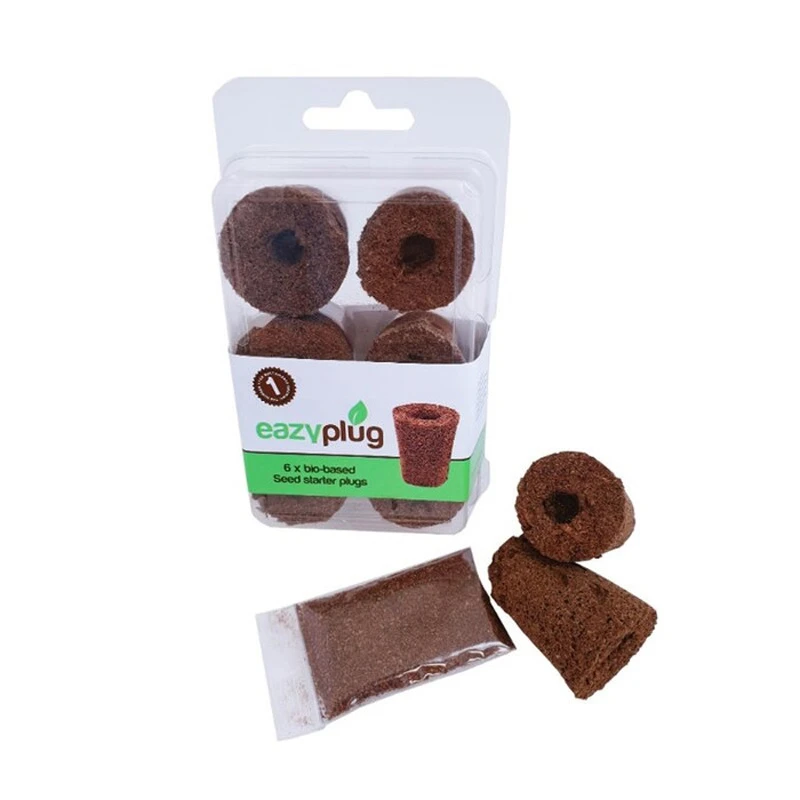 T2026000 - HGA GARDEN - EAZY PLUG TRAY 6pcs | 3,5x3,5x5h cm