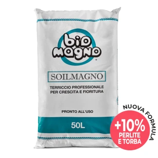 BMSOIL50 - BIOMAGNO - SOILMAGNO NEW FORMULA READY-TO-USE PREMIXED SUBSTRATE | 50L