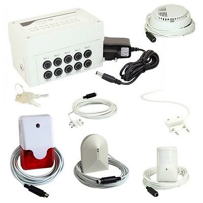 AS12 - SMS ALARM CONTROLLER KIT 7 SENSORS GSE