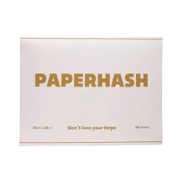 PAPERHASHMED - PAPERHASH - TRANSPARENT ANTI-HADDING SHEETS FOR EXTRACTS | MEDIUM 18x23cm - 50 SHEETS