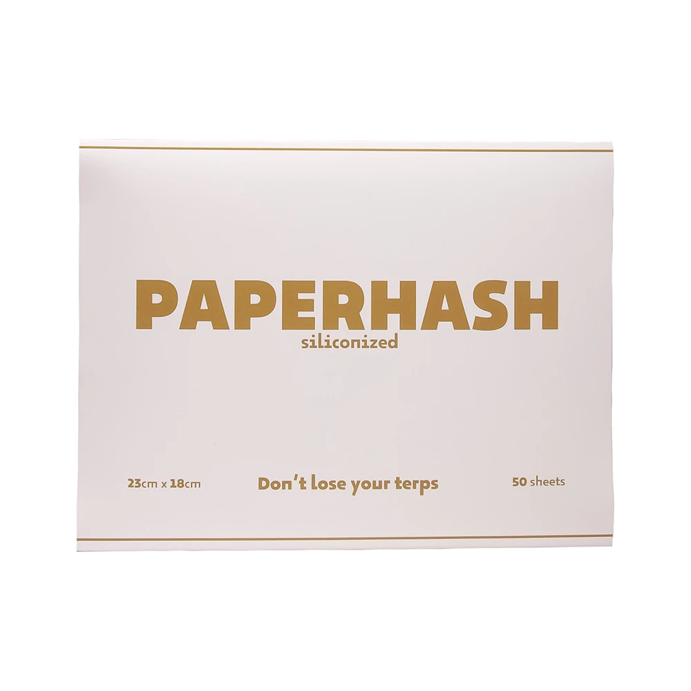 PAPERSILICMEDIUM - PAPERHASH - SILICONATED HEADSHEETS FOR EXTRACTS | MEDIUM 23x18cm - 50 SHEETS