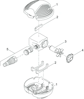 OASE - PUMP AND FILTER PONTEC PONDOMAX ECO 2500 | 2500l / h