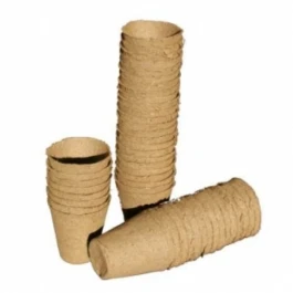 JVT9BOX - JIFFY POT PEAT POT ROUND 8CM - CARTON OF 1680 PIECES