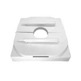 200122 - CUBECAP - DRIPCAP GRODAN COVER WITH DRIPPER | 15x15cm