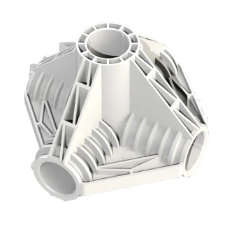 SECRET JARDIN - JOINT CORNER 5 AXES XI SHAPE | Ø 25mm