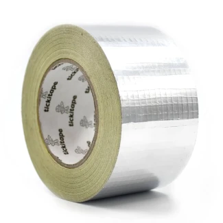 MPT/XW/S/75 - METALISED ADHESIVE TAPE X-WEAVE TELATED | 7,5cm x 45m