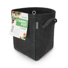POT08121 - GRONEST - FABRIC POT CLASSIC GEOTEXTILE POTS | 8L - 18x18x24 cm