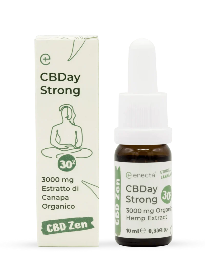 ENCBDAY30 - ENECTA - CBDAY FUERTE ACEITE DE CBD 30% | 10ml 3000mg