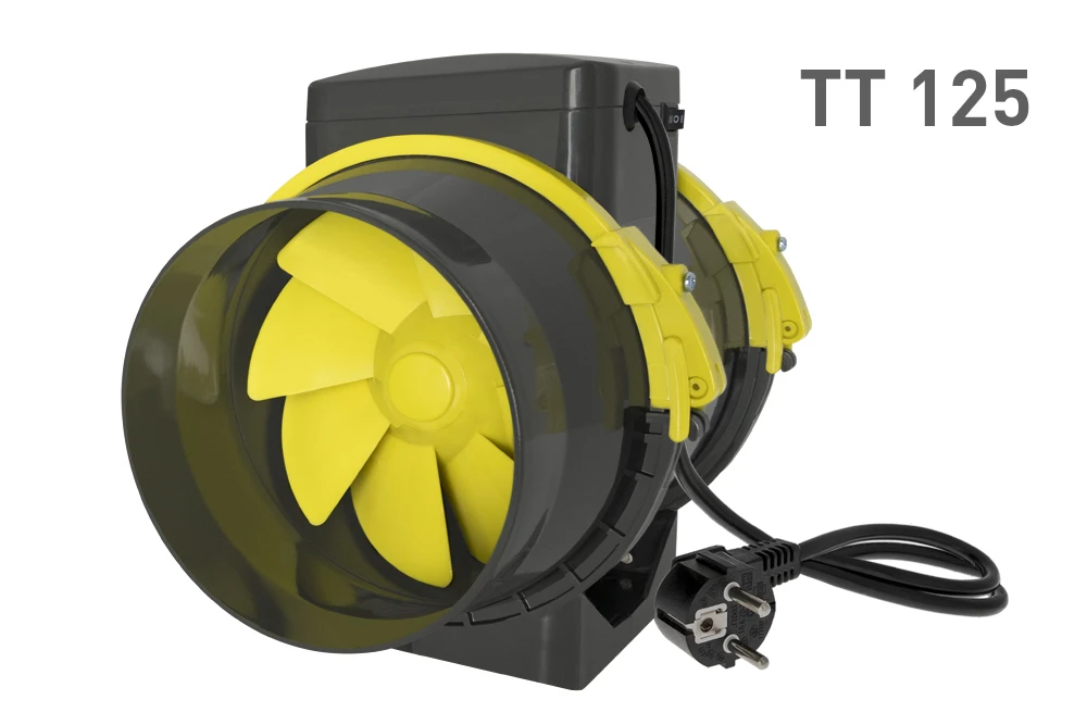 GHV123 - GARDEN HIGHPRO - VENTILADOR TT | Ø 125mm - ENCHUFE UE