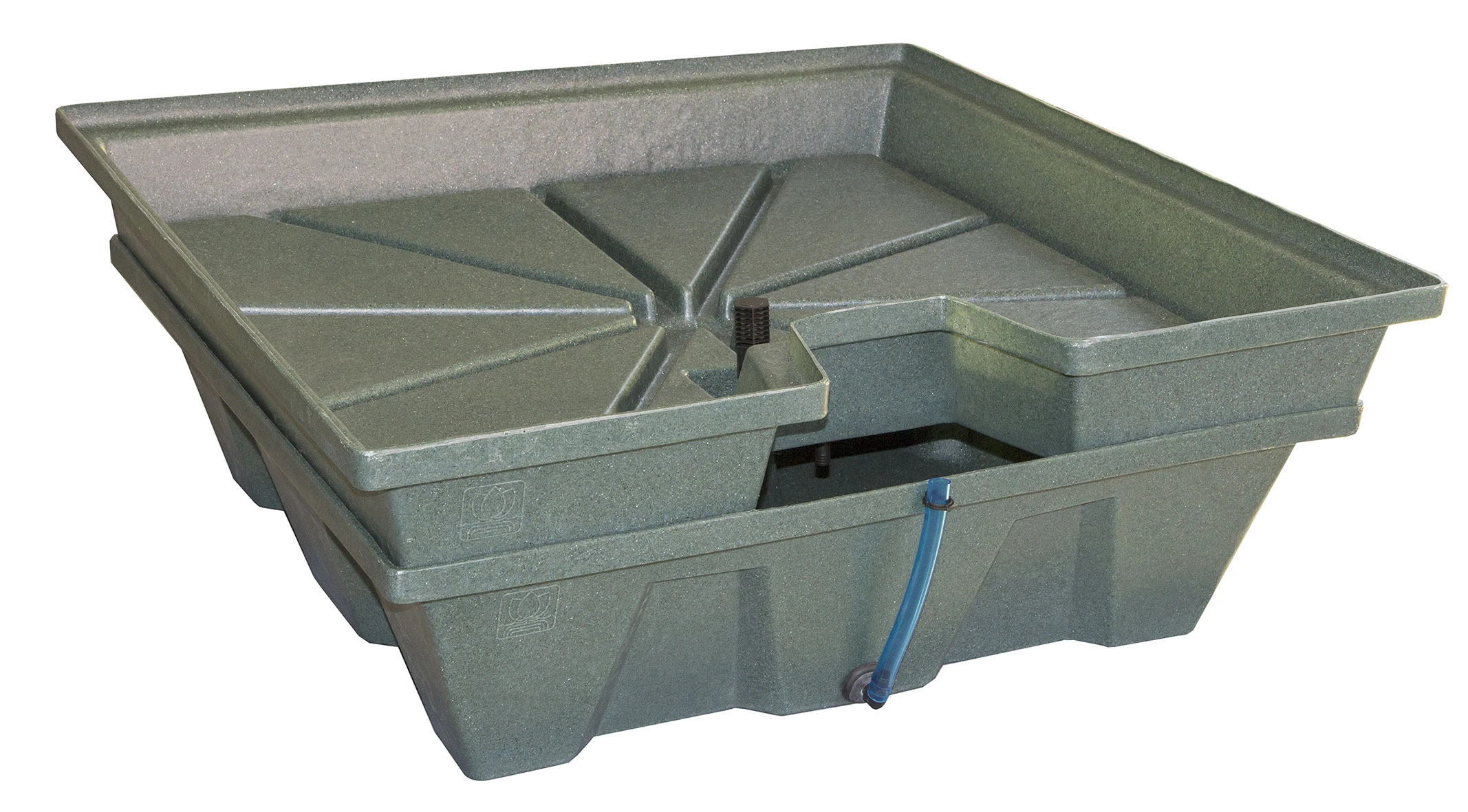 EBBGROW - TIERRA ACUATICA - SISTEMA HIDROPONICO EBB&amp;GROW | 95x95x38h cm