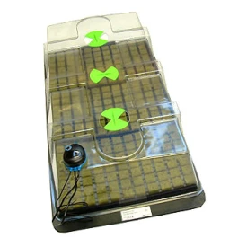 ZI400E - NUTSYSTEMS - X-STREAM GRAN INVERNADERO CALEFACCIONADO CON TERMOSTATO | 112.5x63.5x27h cm