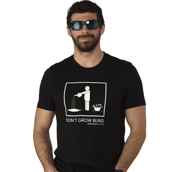 M7BLINDL2G - MÉTODO SIETE - CAMISETA "DON'T GROW BLIND 2" TALLA L GRÁFICO DELANTE-DETRÁS