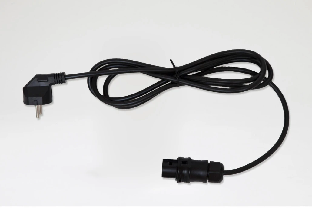 AI0024 - SANLIGHT - CABLE DE ALIMENTACIÓN EU PARA SERIE Q 2^ GEN Y SERIE EVO | 2,1m