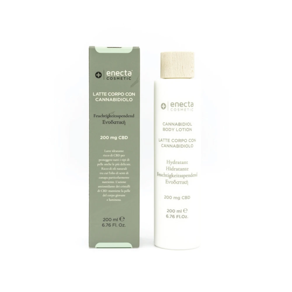 ENBOLO - ENECTA - LECHE CORPORAL CON CANNABIDIOL | 200mg CBD | 200ml