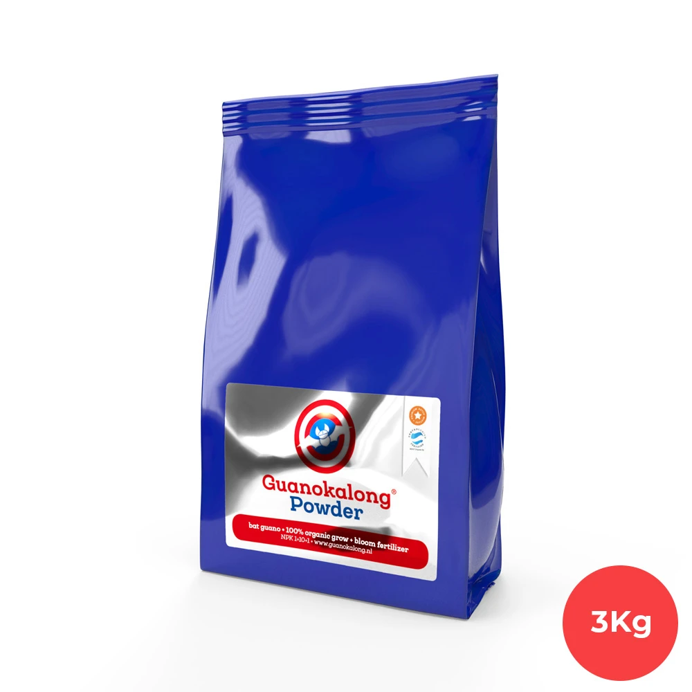 GKP3 - GUANOKALONG - POLVO DE GUANO DE MURCIÉLAGO | 3KG