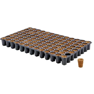 T2022201 - HGA GARDEN - EAZY PLUG TRAY CON 104 pcs | 3,5x5h cm CT104C