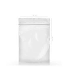 PACK0032 - QNUBU - BOLSAS DE PLÁSTICO CON CIERRE DE CREMALLERA | 80x120mm 1000pcs
