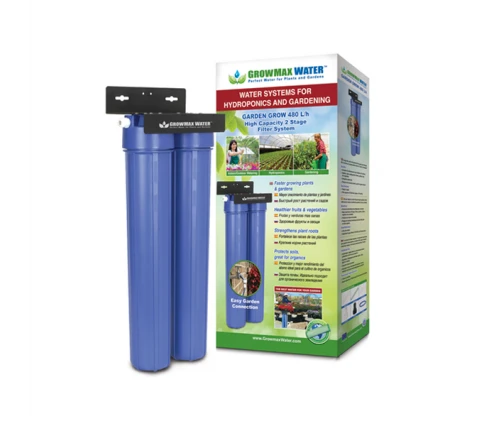 GM480 - GROWMAX WATER - GARDEN GROW 480L/H FILTRO DE AGUA DE CARBON ACTIVO