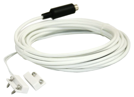 AS21 - GSE DETECTOR MAGNETICO DE PUERTAS Y VENTANAS CON CABLE DE 6M PARA SMS-CONTROLADOR DE ALARMA II