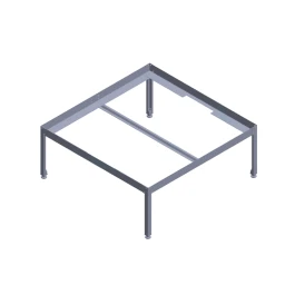 92002 - TABLE A PLATEAU DANESE | 110x100 cm