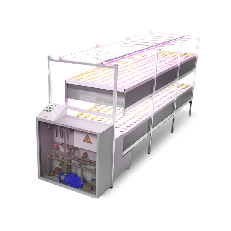 PALCOR2020 - AGRICOOLTUR - PLANT CORE 20+20 | SYSTÈME DE CULTURE AÉROPONIQUE