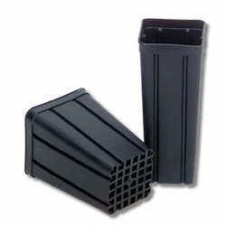 A309D - POT CARRE ANTI-SPIRALISATION 10 x 10 x 17 - 1.4 L