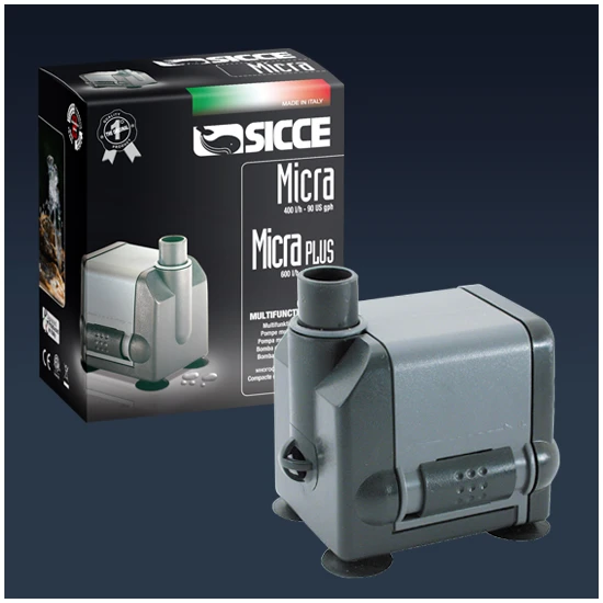 XXPM11058 - SICCE MICRA PLUS PUMP 600L/H - 6.5W HEAD 85CM