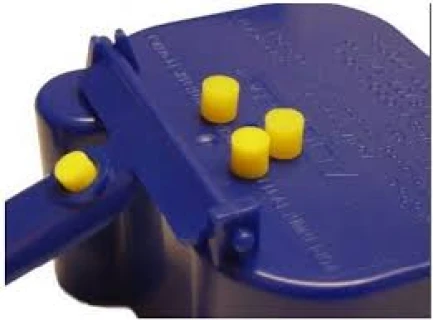 AQ102 - AUTOPOT - BOUCHONS EN SILICONE JAUNE POUR AQUAVALVE