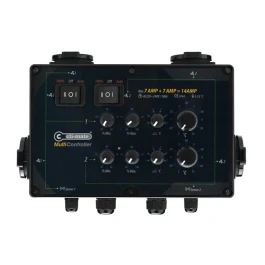 MC77 - CLI-MATE MULTI CONTROLLER 2 PIÈCES VITESSE MINIMALE, MAXIMALE ET HYSTÉRÉSIS 2X7A