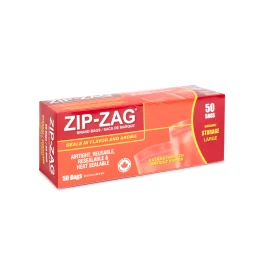250010 - ZIP-ZAG BAGS - L-BAG WITH ULTRARESISTANT CLOSURE | 250gr 50pcs