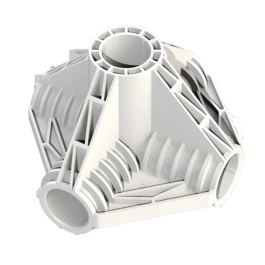 C25XIR400 - SECRET JARDIN - 5-AXIS CONNECTION CORNER SHAPE XI | Ø 25mm