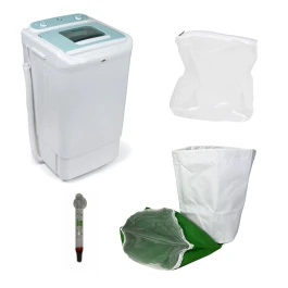 KBUBLARGE2CH - BUBBLEXTRACTOR KIT - GRANDE MACHINE À LAVER AVEC 2 SACS DE CHOCOLATS