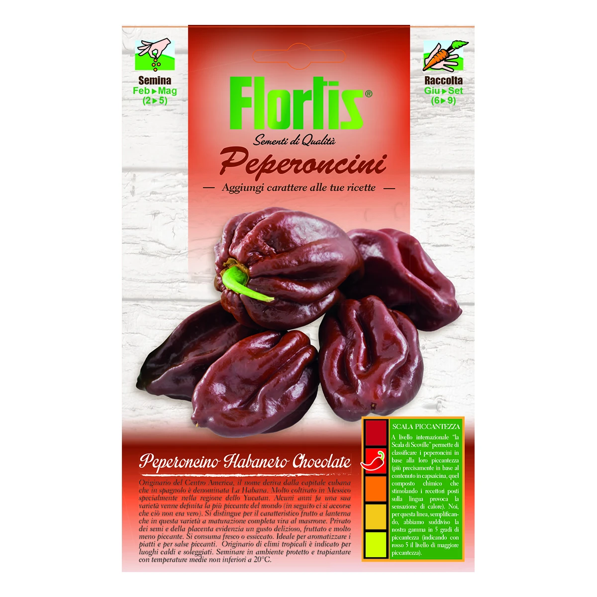 4365230 - FLORTIS | HABANERO CHOCOLAT PIMENT