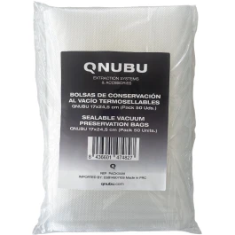 PACK0081 - QNUBU - SACS DE CHAUFFAGE THERMIQUE POUR MACHINE A VACUUM | 17x24,5cm 50pcs