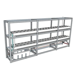 VF443225 - INDOORLINE - VERTICAL FARM 80 BASIC | 420x60x200h cm