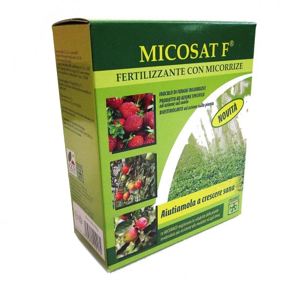 MIF200 - MICOSAT F1 MINI  GRANULATO BIOSTIMOLANTE CON MICORRIZZE 200G (POTENZIATO )