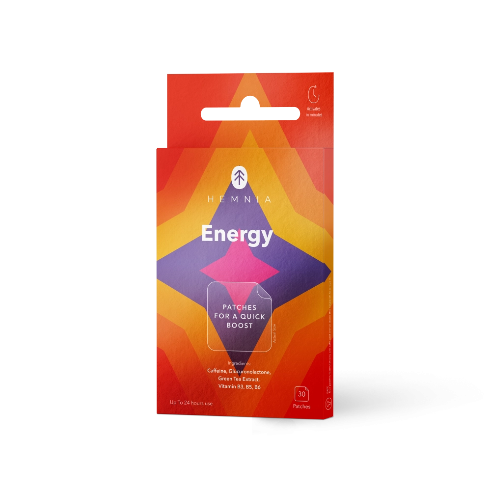 HEMNIAENERG - HEMNIA - CEROTTI BENESSERE NATURALE | ENERGY | 30pz.