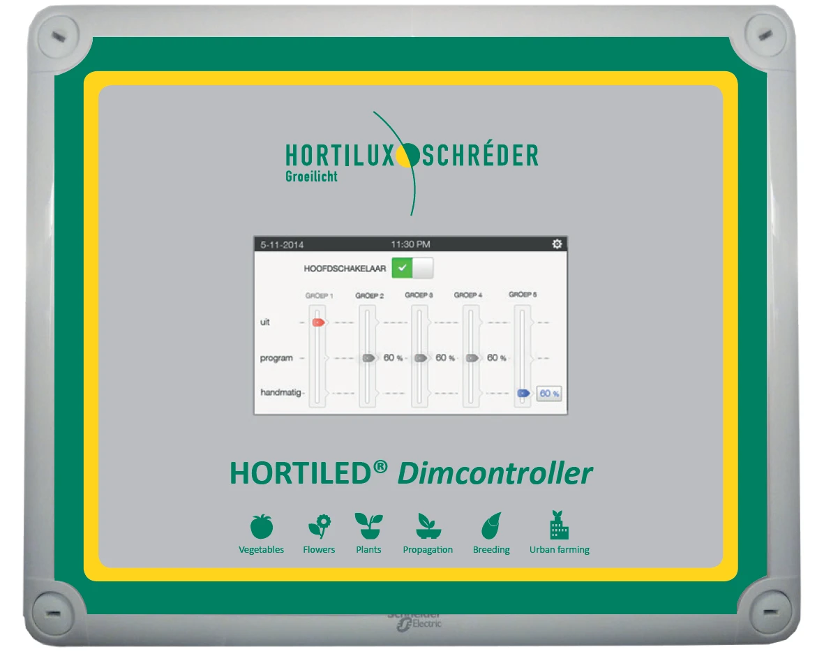 DDIM5CH - DALI DIM CONTROLLER CON TOUCH PANEL 5 CANALI PER HORTILED