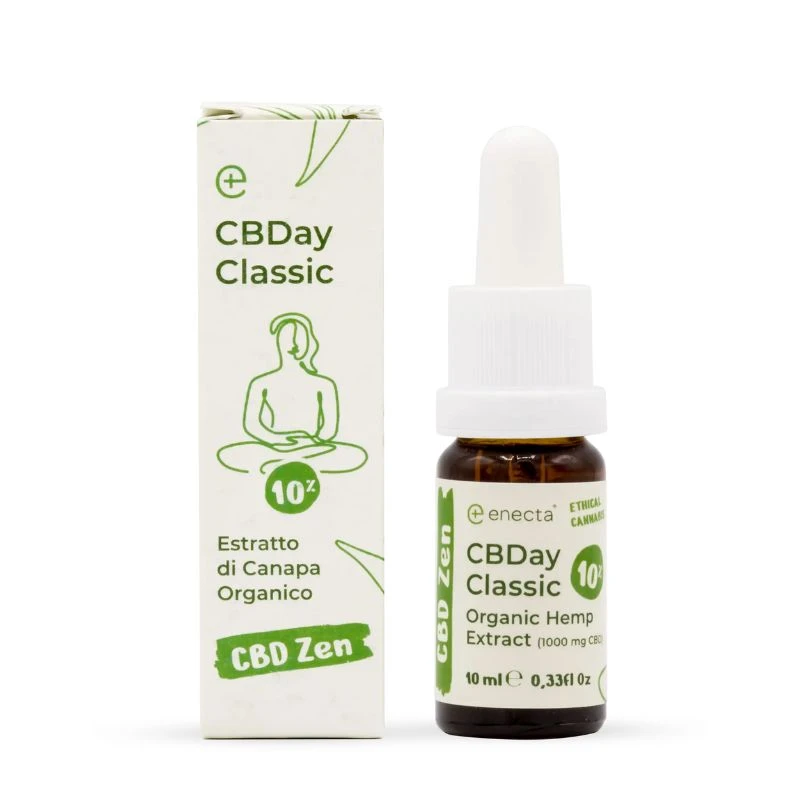 ENCBDAY10 - ENECTA - CBDAY CLASSIC OLIO AL CBD 10% | 10ml 1000mg