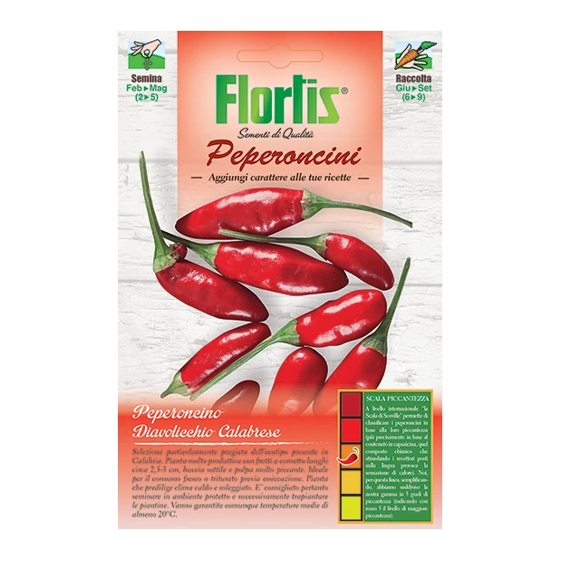 4365910 - FLORTIS | PEPERONCINO DIAVOLICCHIO CALABRESE