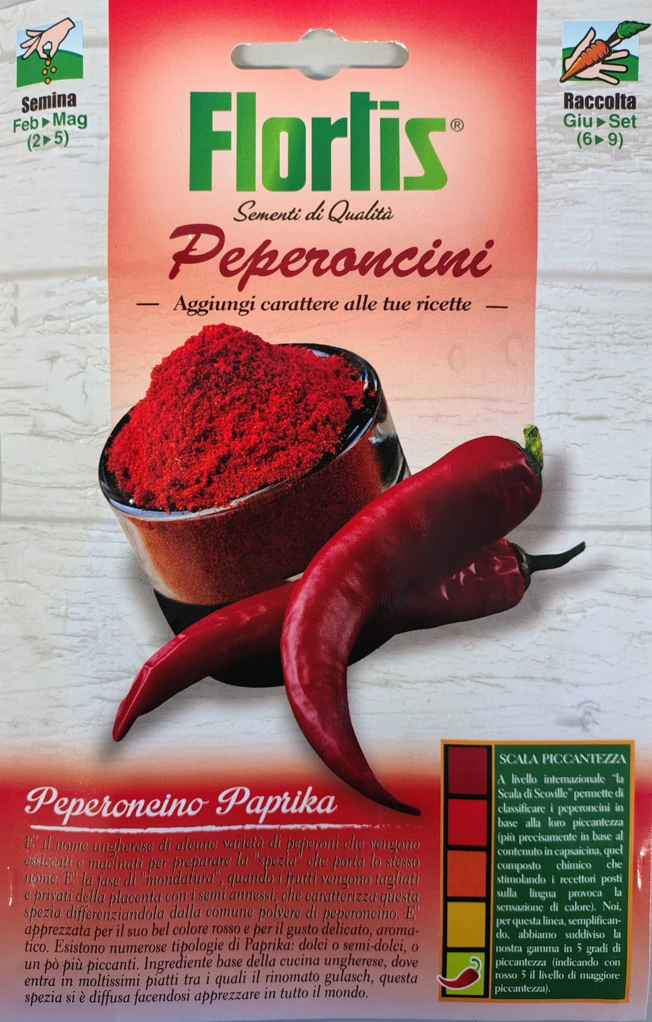 4365610 - FLORTIS | PEPERONCINO PAPRIKA