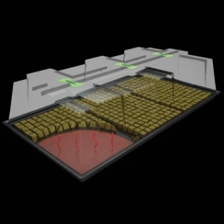 LARGE X-STREM HEAT SERRA RISCALDATA 61X42X27 CON TERMOSTATO NUTRICULTURE