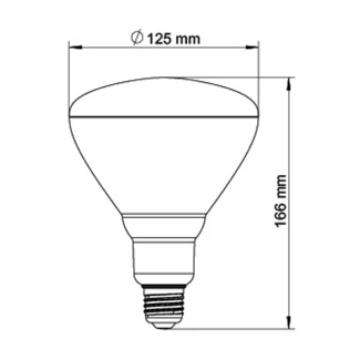 SYLVANIA - GROLUX LED E27 FIORITURA | 17W | Indoorline